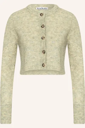 Acne Studios Cropped-Strickjacke mit Mohair