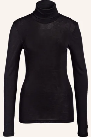 Hanro Rollkragenshirt WOOLEN SILK aus Merinowolle mit Seide