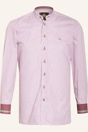 Hammerschmid Trachtenhemd Slim Fit mit Stehkragen