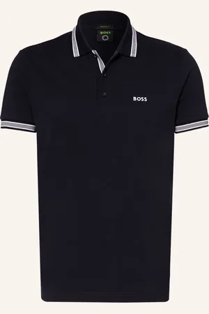 HUGO BOSS Piqué-Poloshirt PADDY CURVED Regular Fit