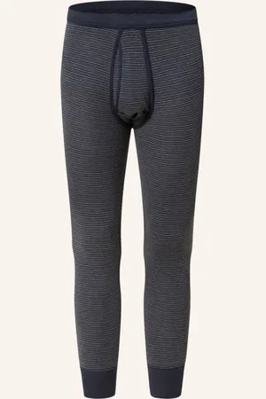 Schiesser Lange Unterhose FEINRIPP MELANGE