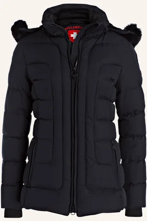 Wellensteyn Steppjacke BELVITESSE mit abnehmbarem Kunstfell