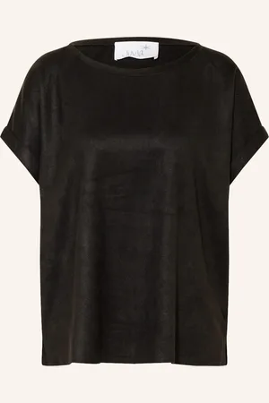 Juvia T-Shirt in Lederoptik