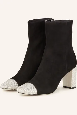 RENE CAOVILLA Stiefeletten mit Schmucksteinen