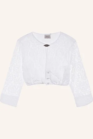 BERWIN & WOLFF Dirndlbluse mit Spitze