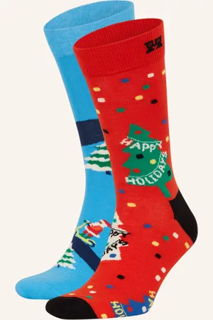 Happy Socks 2er-Pack Socken HAPPY HOLIDAY mit Geschenkbox