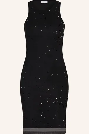 Envii Mesh-Kleid ENSTAIRS mit Schmucksteinen