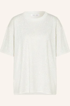 Samsøe Samsøe Oversized-Shirt CHRISHELL mit Schmucksteinen