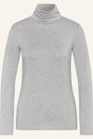 BOVIVA Rollkragenshirt mit Schmucksteinen