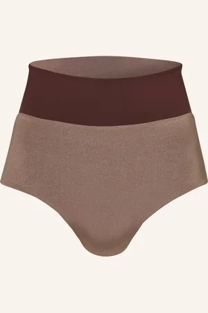 MYMARINI High-Waist-Bikini-Hose SHINE zum Wenden mit UV-Schutz 50+