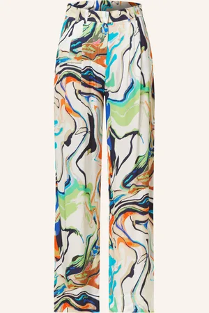 Mrs & HUGS Marlenehose aus Satin