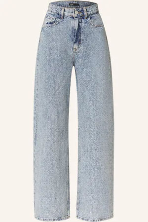 Maje Straight Jeans mit Schmucksteinen