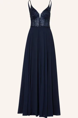 hey kyla Abendkleid mit Pailetten und Schmucksteinen