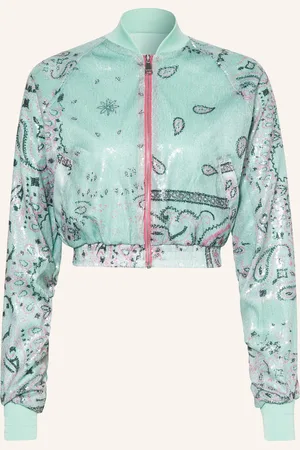 Khrisjoy Blouson mit Pailletten