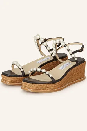 Jimmy Choo Wedges AMATUUS 60 mit Schmuckperlen