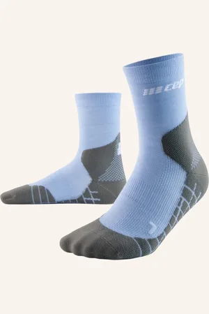 CEP Trekking-Socken LIGHT MERINO MID CUT Mit Kompression