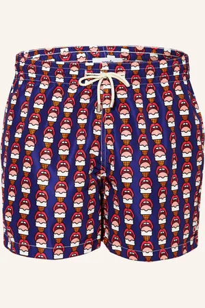 ARRELS Barcelona Badeshorts NAVY LICK ME × CRAIG & KARL