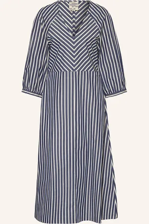 Baum und Pferdgarten Kleid ABA mit 3/4-Arm