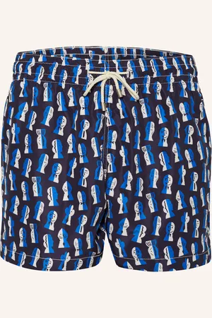 ARRELS Barcelona Badeshorts NAVY PAPIER DÉCOUPÉ × SEVERIN MILLET