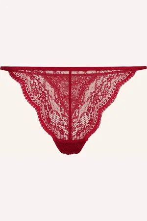 Snocks 3er-Pack G-String aus Spitze