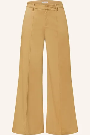 Mrs & HUGS Marlenehose aus Satin