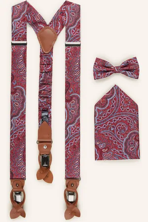 Prince BOWTIE Set: Hosenträger, Fliege und Einstecktuch