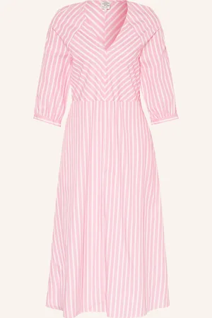 Baum und Pferdgarten Kleid ABA mit 3/4-Arm