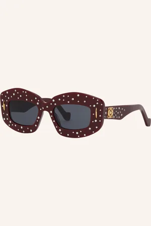 Loewe Sonnenbrille mit Schmucksteinen