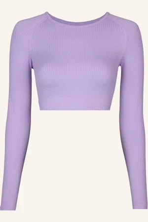 Snocks Geripptes Sportshirt langarm