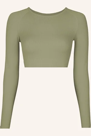 Snocks Geripptes Sportshirt langarm