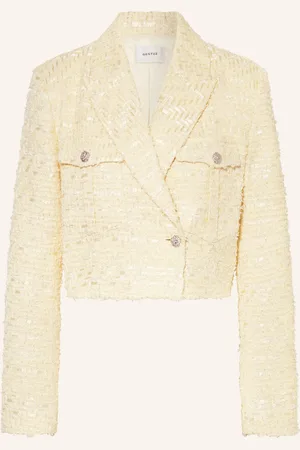 Gestuz Bouclé-Jacke FRINGAGZ