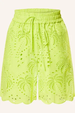 DARLING HARBOUR Shorts mit Lochstickerei