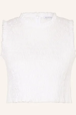 Mrs & HUGS Cropped-Top