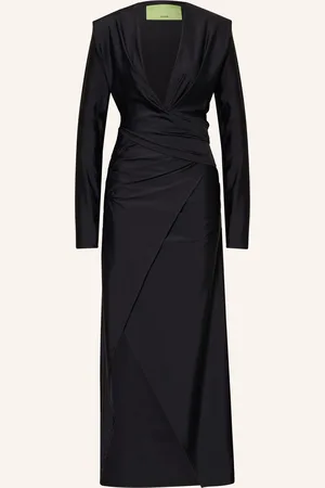 GAUGE81 Kleid in Wickeloptik CARMEN