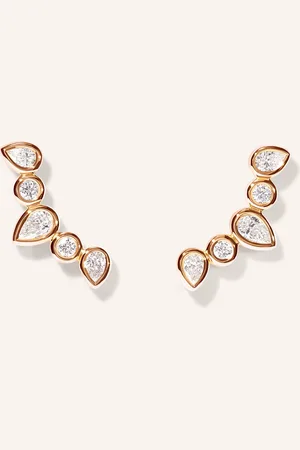 TAMARA COMOLLI Ohrringe OHRRINGE GYPSY CRAWLER CLASSIC 18K Roségold