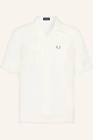 Fred Perry Resorthemd Comfort Fit aus Leinen