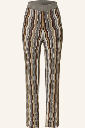 Luisa Cerano Strickhose mit Glitzergarn und Pailletten