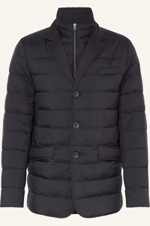 HERNO Lightweight-Daunenjacke mit herausnehmbarer Blende