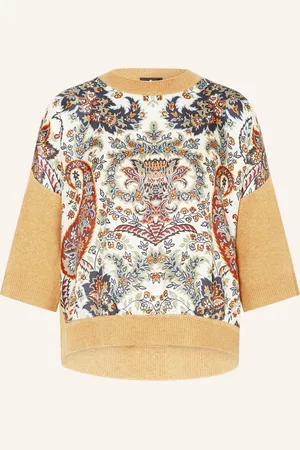 Etro Strickshirt im Materialmix