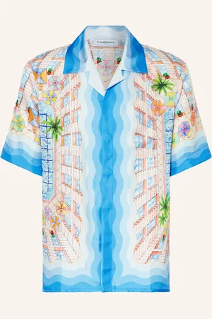 Casablanca Resorthemd LE PLONGEON Comfort Fit aus Seide