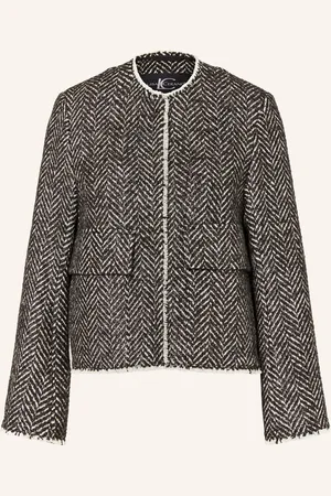 Luisa Cerano Kastenjacke mit Glitzergarn