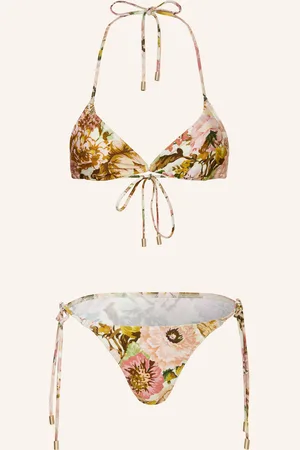 ZIMMERMANN Triangel-Bikini GOLDEN
