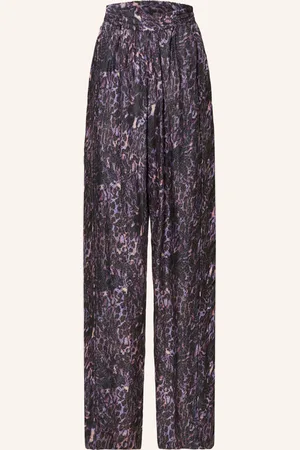 Isabel Marant Jacquard-Hose PIERA mit Seide