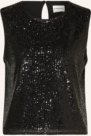 Claudie Pierlot Blusentop mit Pailletten
