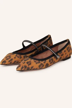 Aquazzura Mary-Jane-Ballerinas ROMY STUDS mit Nieten