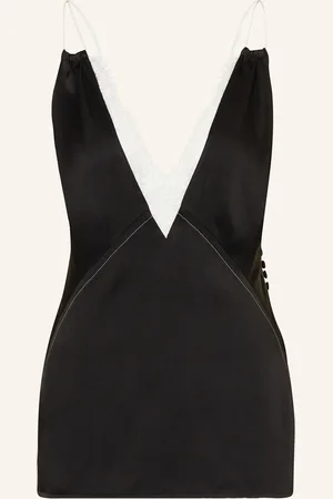 Victoria Beckham Top CAMI mit Spitzenbesatz