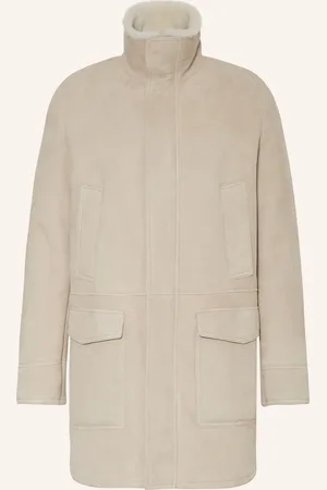 arma leder Ledermantel MANO mit Lammfell