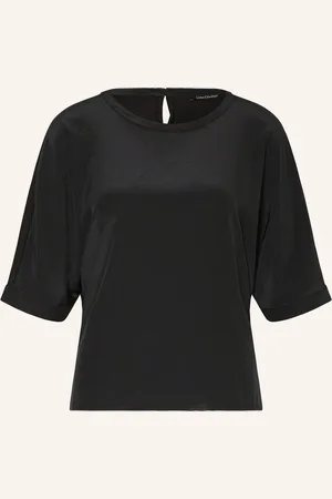 Luisa Cerano Blusenshirt im Materialmix