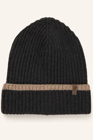 Brunello Cucinelli Cashmere-Mütze mit Schmucksteinen