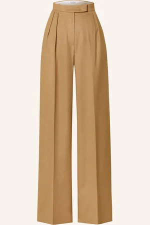 Max Mara Marlenehose FAGUS aus Kamelhaar
